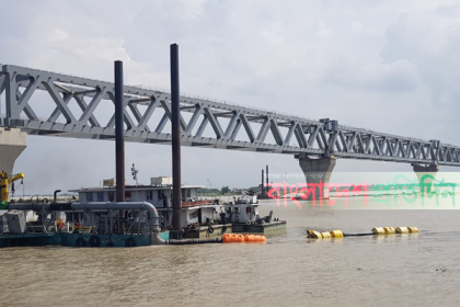 পদ্মা সেতুর ৩৫তম স্প্যান বসতে পারে আজ

