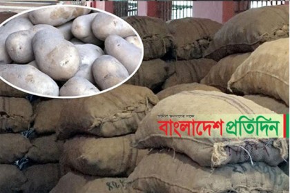 মোহাম্মদপুরে আলুর পাইকারি বাজারে র‍্যাবের অভিযান