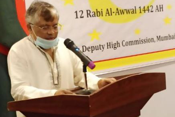 মুম্বাইয়ে বাংলাদেশ উপ-হাইকমিশনে ঈদে মিলাদুন্নবী পালিত

