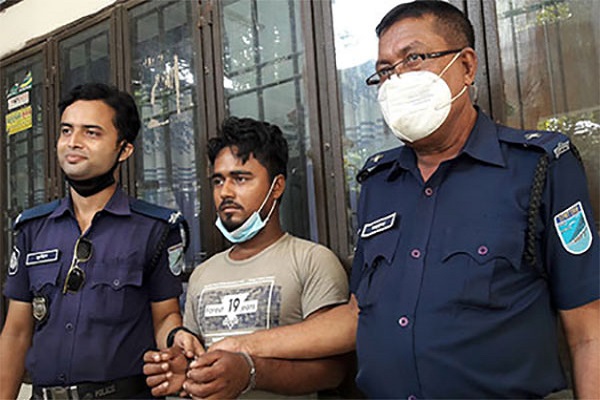 নোয়াখালীতে রিমান্ড শেষে ধর্ষণ মামলার আসামি দেলোয়ার কারাগারে