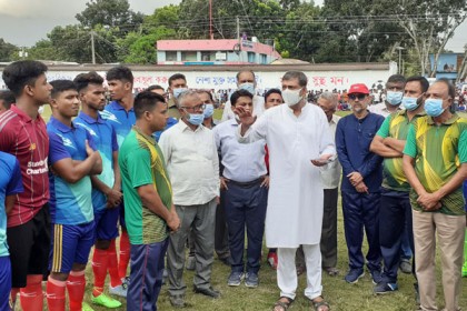 মাগুরায় শেখ কামাল গোল্ডকাপ ফুটবল টুর্নামেন্ট
