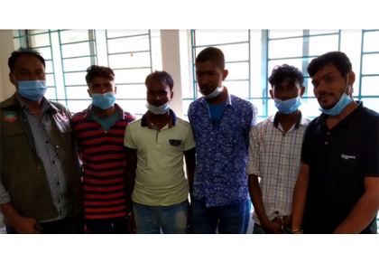 রংপুরে দালাল চক্রের ৫ সদস্য গ্রেফতার