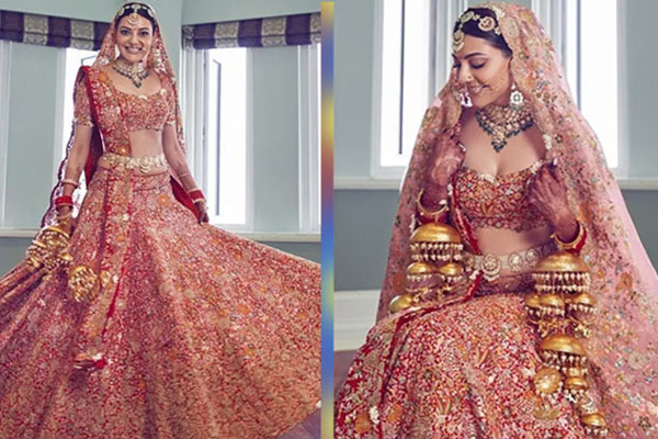 কাজলের বিয়ের লেহেঙ্গার দাম কত?