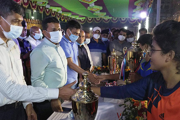 বোয়ালমারীতে পুরুষ-মহিলার পৃথক কাবাডি প্রতিযোগিতা
