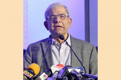 ওবায়দুল কাদের চমৎকার একটি ঘরে-আসনে বসে কথা বলেন : ফখরুল