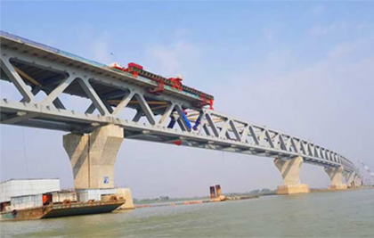 পদ্মা সেতুর ৩৬তম স্প্যান বসছে আজ