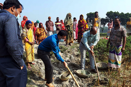 অতিদরিদ্রদের জন্য কর্মসংস্থান কর্মসূচির আওতায় ৪০দিনব্যাপী কার্যক্রম শুরু