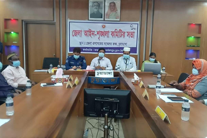 মাস্ক ছাড়া দাপ্তরিক সেবা ও বাজারে বেচাকেনা বন্ধ