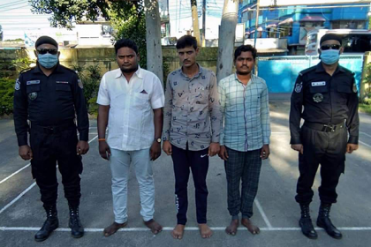 অনুপ্রবেশের দায়ে আশুগঞ্জে ৩ ভারতীয় নাগরিক আটক