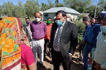ঠাকুরগাঁওয়ে গৃহ নির্মাণ কার্যক্রমের উদ্বোধন