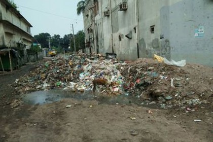টঙ্গীর বিসিক এলাকা যেন ময়লার ভাগাড়