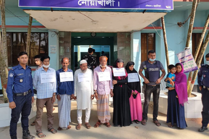 নোয়াখালীতে ৫০ হাজার টাকায় শিশু বিক্রি, দালালসহ আটক ৬