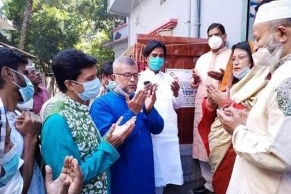 ধামরাই পৌর এলাকায় ৩ কোটি টাকার উন্নয়ন কাজের উদ্বোধন