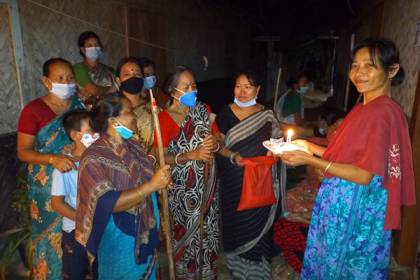 পাহাড়ে গুর্খা সম্প্রদায়ের ভৈল-ঢেওসী উৎসব উদযাপিত