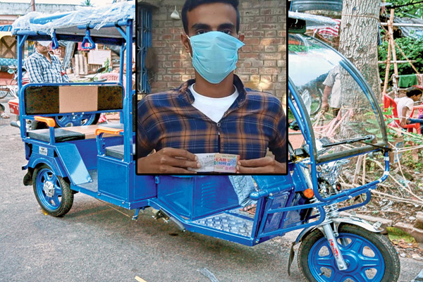 ঘুরল ভাগ্যের চাকা, রাতারাতি কোটিপতি অটোচালক