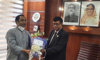 বিপিসি’র চেয়ারম্যানের সঙ্গে বসুন্ধরা এমডির সৌজন্য সাক্ষাৎ