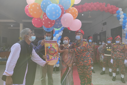ব্রাহ্মণবাড়িয়ায় ফায়ার সার্ভিস ও সিভিল ডিফেন্স সপ্তাহ উদ্বোধন