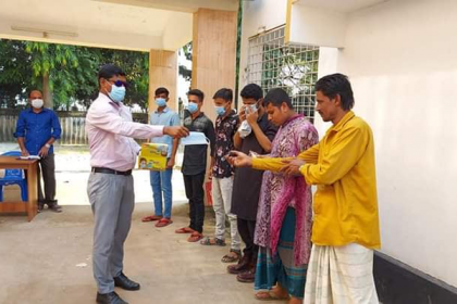 মাস্ক না পরায় ব্রাহ্মণবাড়িয়ায় অর্থদণ্ড