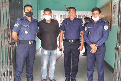 প্রতারণা ও সরকারি কাজে বাধা দেওয়ায় যুবলীগ নেতা মিল্টন আটক