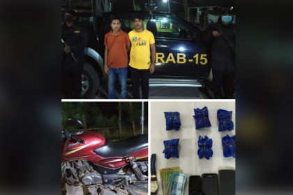 টেকনাফে ইয়াবাসহ দুই মাদক ব্যবসায়ী আটক