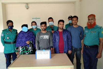 রাজশাহীতে অপহরণকারী চক্রের চার সদস্য গ্রেফতার