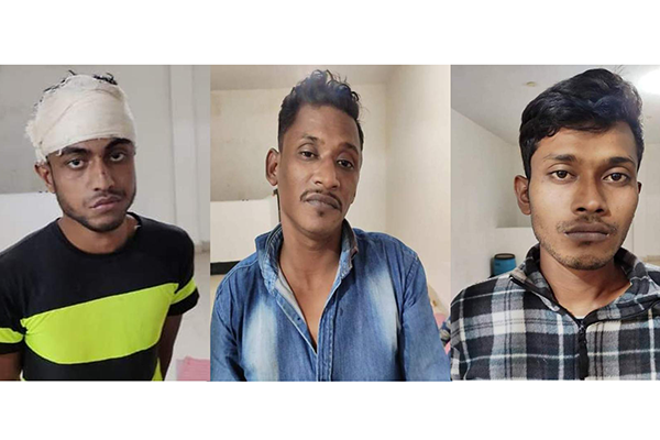 গাজীপুরে অস্ত্রসহ ৩ ডাকাত গ্রেফতার