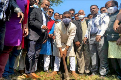 লালপুরে সরকারি কলেজের একাডেমিক ভবনের ভিত্তিপ্রস্তর স্থাপন