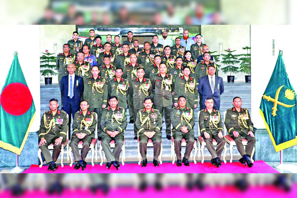 ‘শান্তিকালীন পদক’ প্রদান অনুষ্ঠান