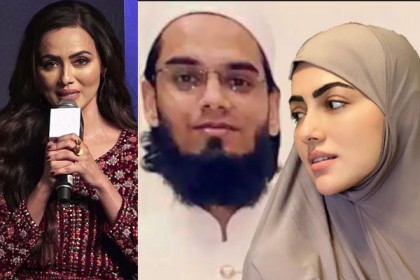 মুখ খুললেন সানা; বললেন ‘আল্লাহর সন্তুষ্টির জন্যই একে অপরকে বিয়ে করেছি’