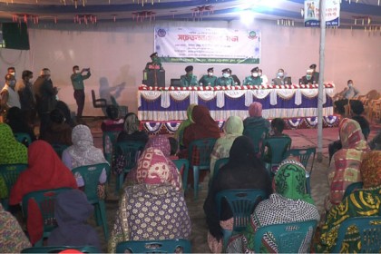 বরিশালে রাত্রীকালীন নো মাস্ক ক্যাম্পেইন শুরু