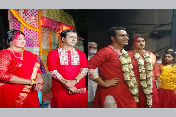 বিয়ে সেরে ফেললেন অনির্বাণ–মধুরিমা