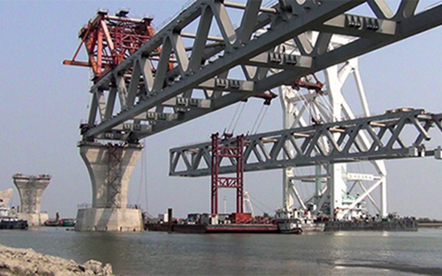 পদ্মা সেতুর ৩৯তম স্প্যান বসবে আজ 