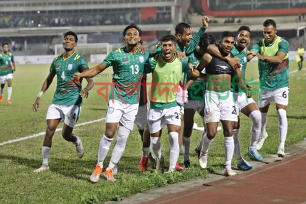 ফিফা র্যাংকিংয়ে বাংলাদেশের উন্নতি