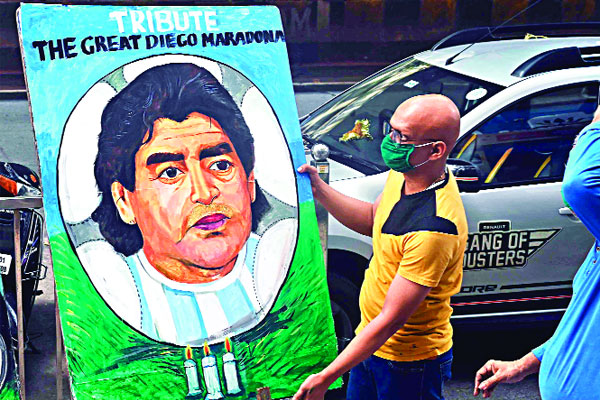 TRIBUTE THE GREAT DIEGO MARADONA