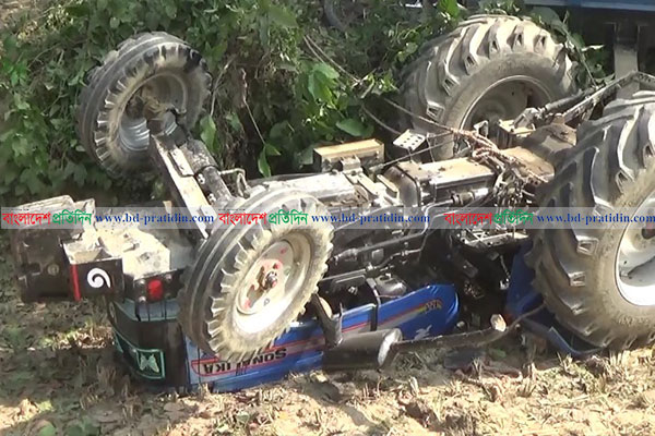 ঝিনাইদহে ট্রাক্টর ও মোটরসাইকেল সংঘর্ষে নিহত ২