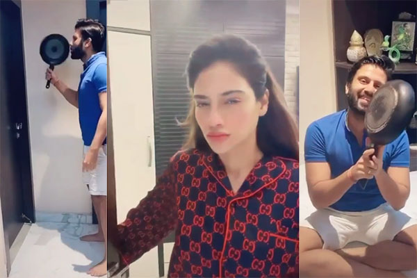 ফ্রাইং প্যান হাতে নুসরাতকে পা ভেঙে দেওয়ার হুমকি স্বামীর, অতঃপর...