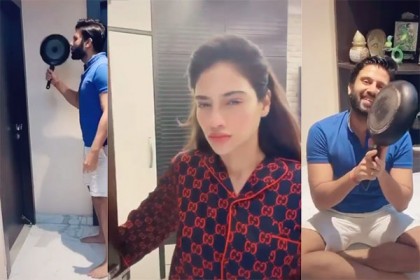 ফ্রাইং প্যান হাতে নুসরাতকে পা ভেঙে দেওয়ার হুমকি স্বামীর, অতঃপর...