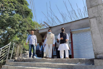 নির্মিতব্য শাখামাছা বাজার পরিদর্শন করল বিএমডিএফ