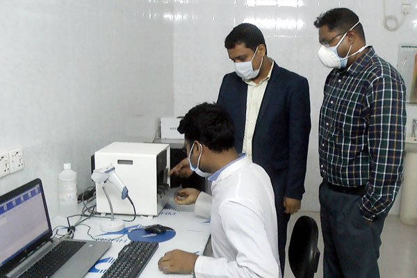 ঝিনাইদহে করোনা পরীক্ষা ল্যাব উদ্বোধন