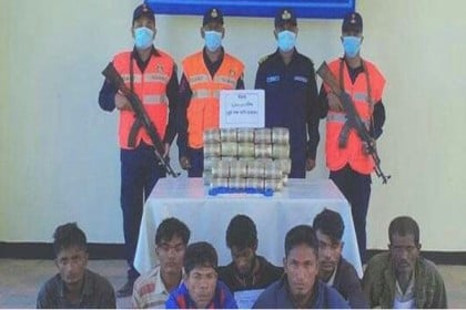 ২ লাখ ৮০ হাজার ইয়াবাসহ মিয়ানমারের ৭ নাগরিক আটক