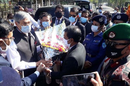 বুড়িমারী চ্যাংরাবান্ধা পরিদর্শনে ভারতে নিযুক্ত বাংলাদেশ হাইকমিশনার
