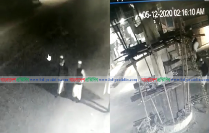 সিসিটিভির ফুটেজে ধরা পড়ল বঙ্গবন্ধুর ভাস্কর্য ভাঙচুরের সেই ঘটনা (ভিডিও) 