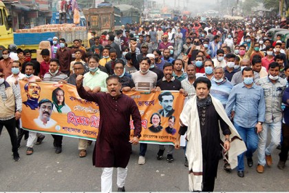 ‘শামীম ওসমান থাকতে নারায়ণগঞ্জে কোনো মৌলবাদীর স্থান নেই’