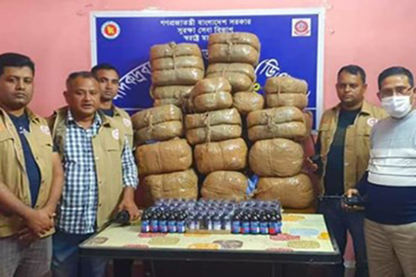 সরাইলে গাঁজাসহ বিভিন্ন মাদক উদ্ধার