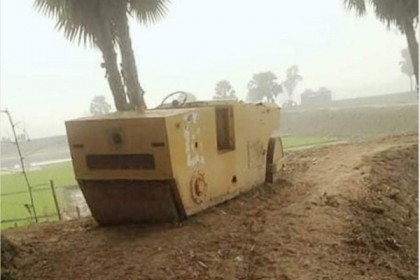 কালিয়াকৈরে অযত্নে ২০ লাখ টাকা মূল্যের রোলার মেশিন