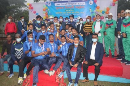 ময়মনসিংহ রেঞ্জ ক্রিকেটে চ্যাম্পিয়ন নেত্রকোনা