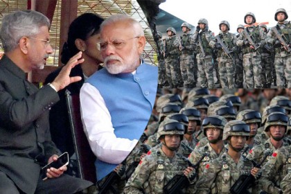 সীমান্তে হাজার হাজার সেনা মোতায়েন চীনের, ফাঁদে পা দিতে নারাজ ভারত