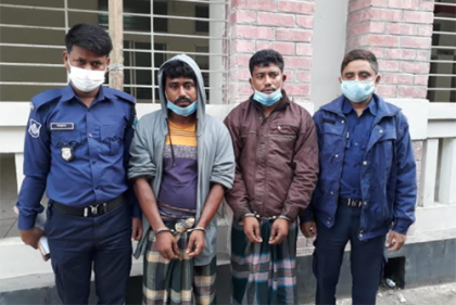 স্বেচ্ছাসেবক লীগ নেতা হত্যা মামলার দুই আসামি দুই দিনের রিমান্ডে 