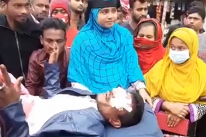 খুঁচিয়ে ভাঙারি ব্যবসায়ীর দুই চোখ নষ্ট করলো প্রতিপক্ষ