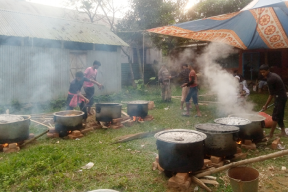 ঐতিহ্যবাহী ‘গেরাম সিন্নি’র আয়োজন শেরপুরে